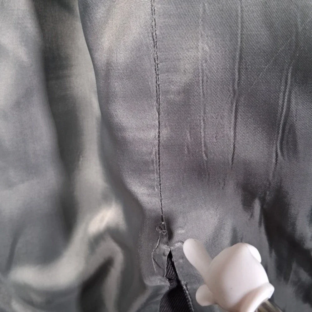 Peter Millar Blazer 42R Charcoal Gray 2 Button Front Suit Jaket Sport Coat